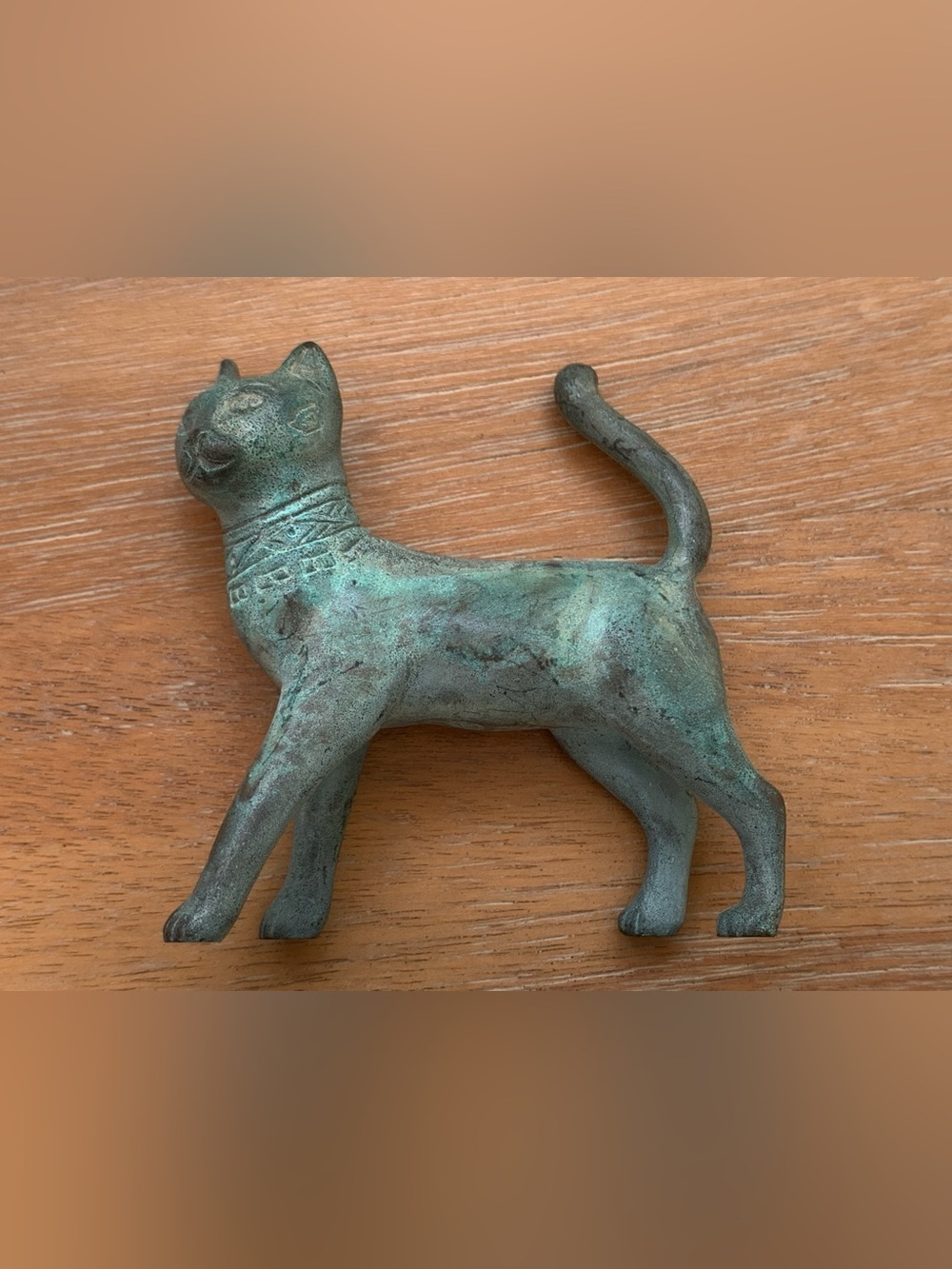 Vintage Franklin Mint Han Dynasty Cat Figure The Curio Cabinet Cats Collection